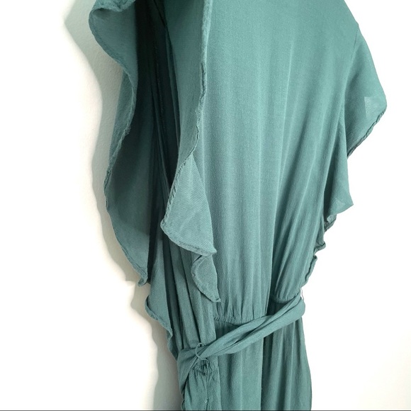 H&M | Green Ruffle Romper - Picture 7 of 10